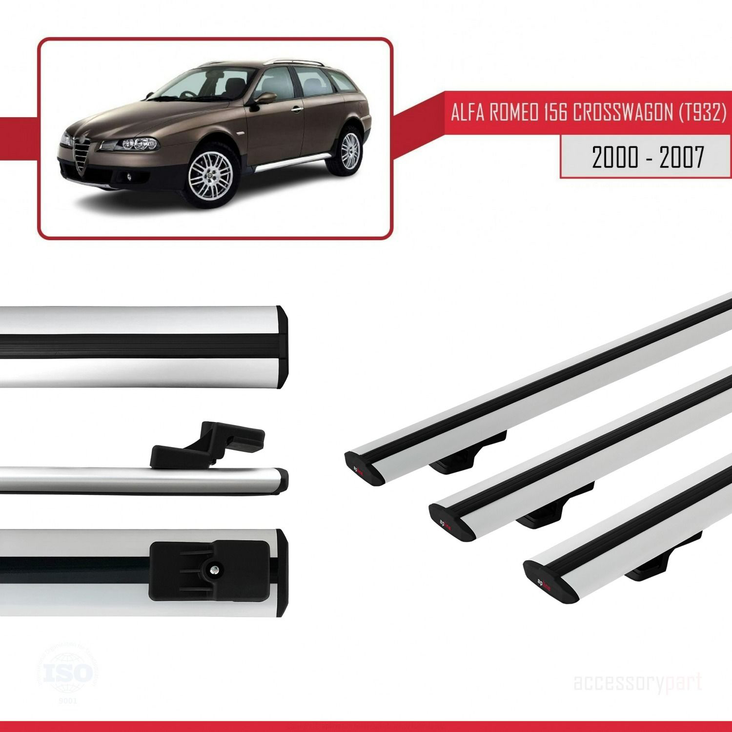 Alfa Romeo 156 Crosswagon (T932) 2000-2007 Arası ile uyumlu Basic
