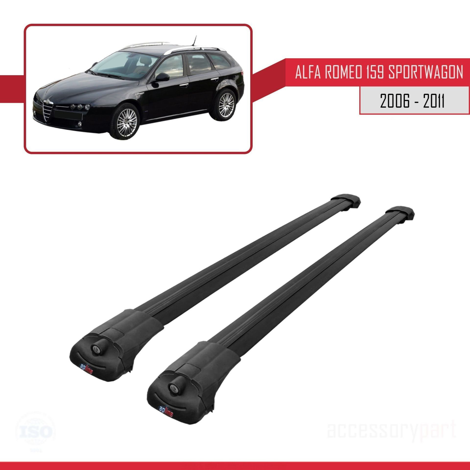 Alfa Romeo 159 SPORTWAGON 2006-2011 Arası ile uyumlu ACE-1 Ara At