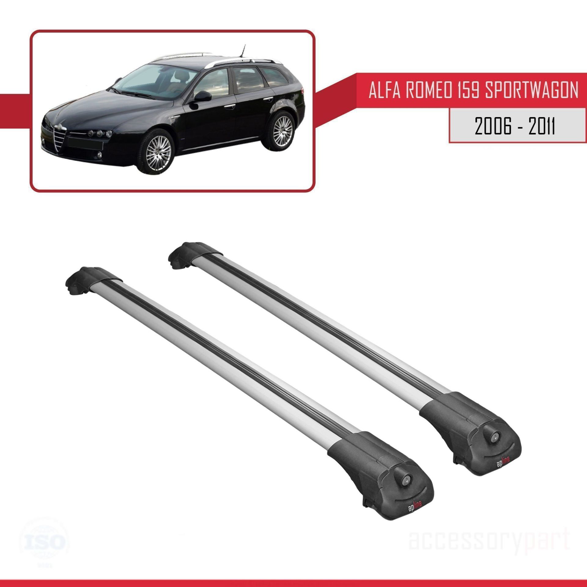 Alfa Romeo 159 SPORTWAGON 2006-2011 Arası ile uyumlu ACE-1 Ara At