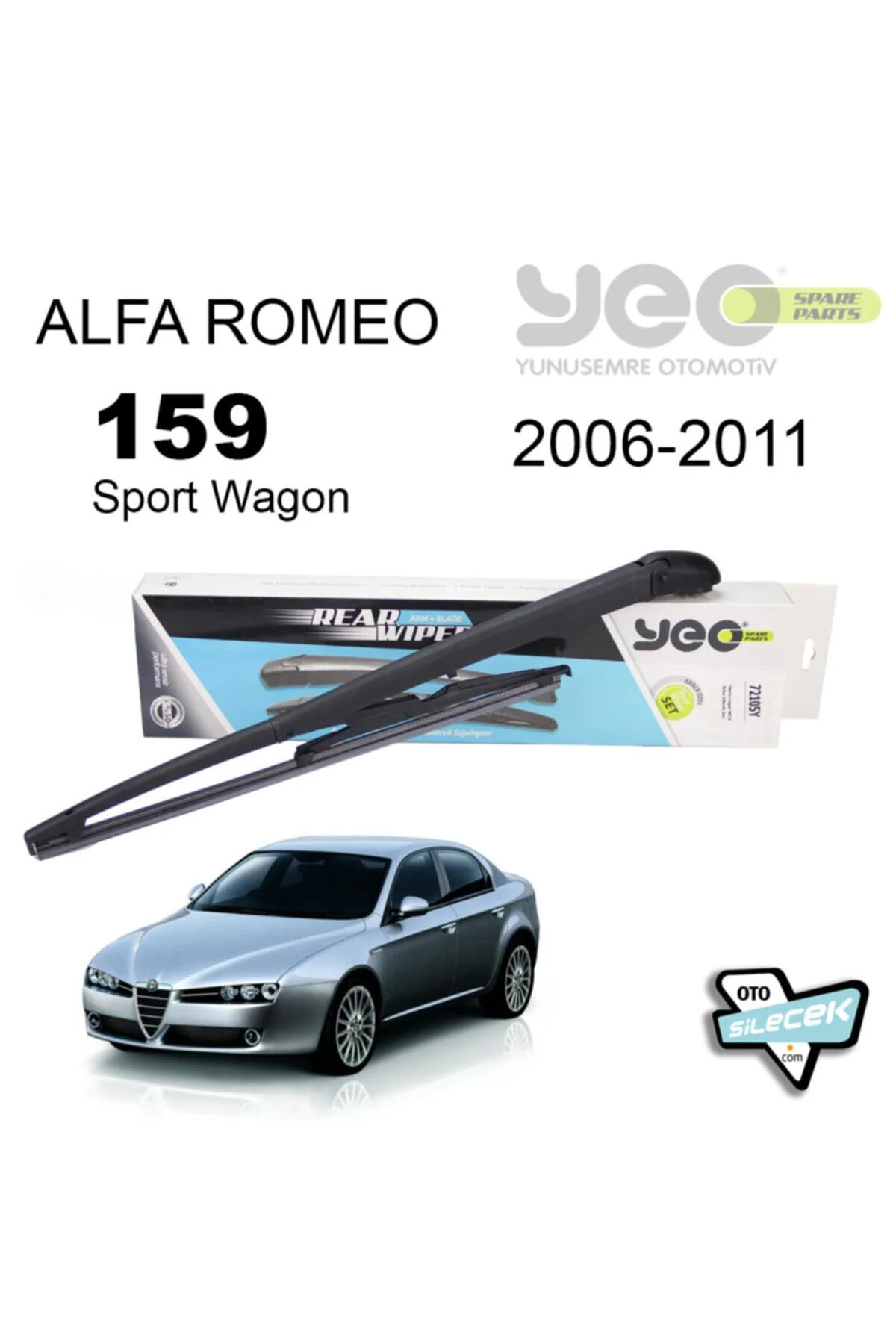Alfa Romeo 159 Sport Wagon Arka Silecek Ve Kolu 2006-2011