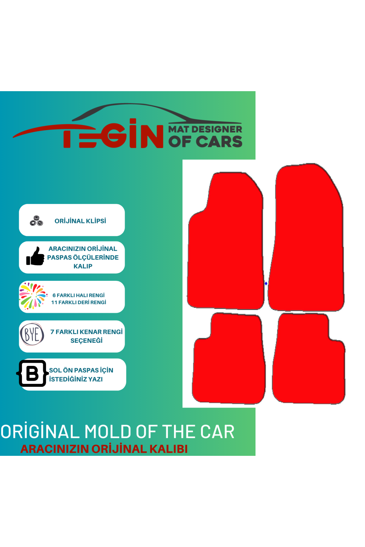 Alfa Romeo Giulietta 2015+ Prime Siyah Kırmızı Deri Kırmızı Kenar