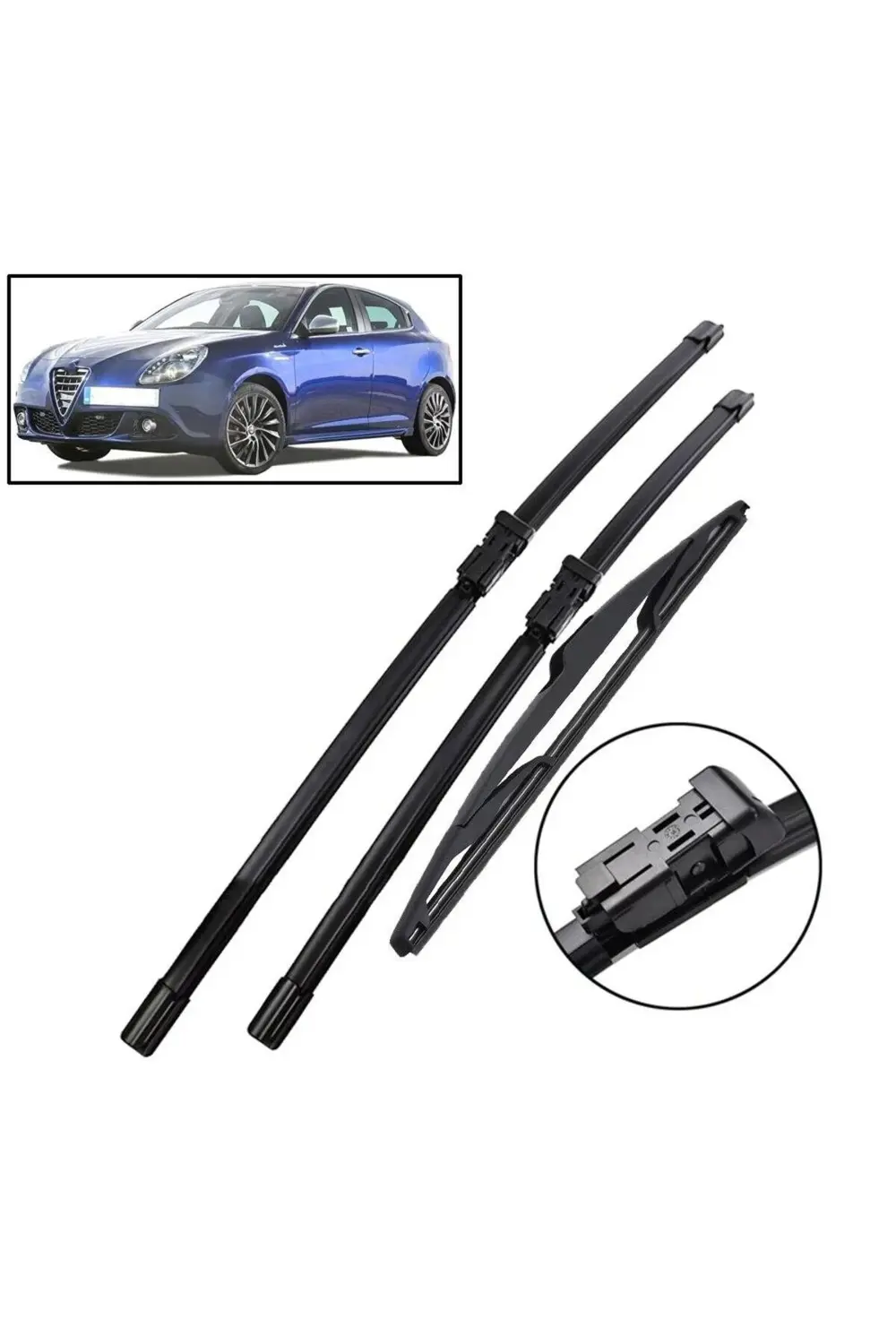 Alfa Romeo Giulietta Ön Arka Muz Silecek Takımı 2010-2019 N11.469