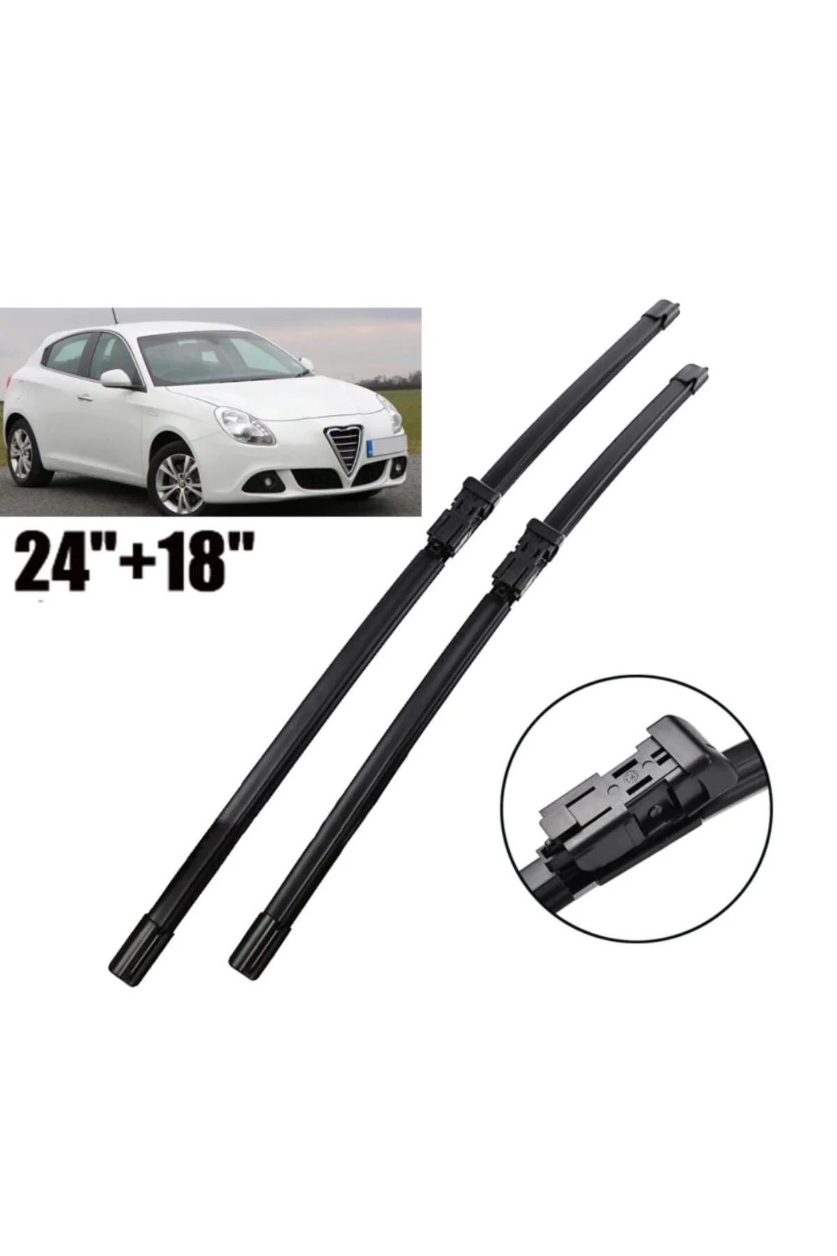 ALFA ROMEO GİULİETTA ÖN SİLECEK SÜPÜRGESİ TAKIMI 2010--2019