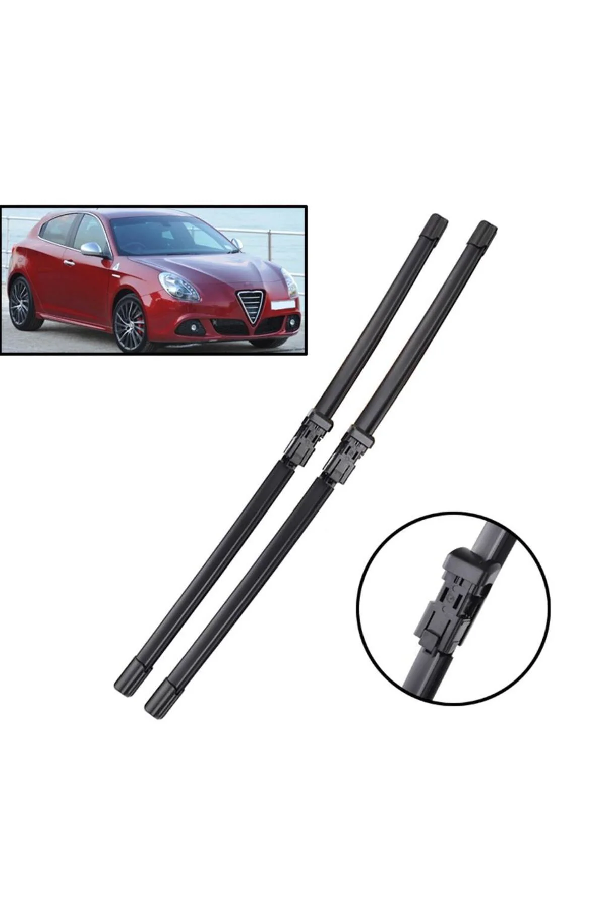 Alfa Romeo Giulietta Ön Arka Muz Silecek Takımı 2010-2019 N11.469