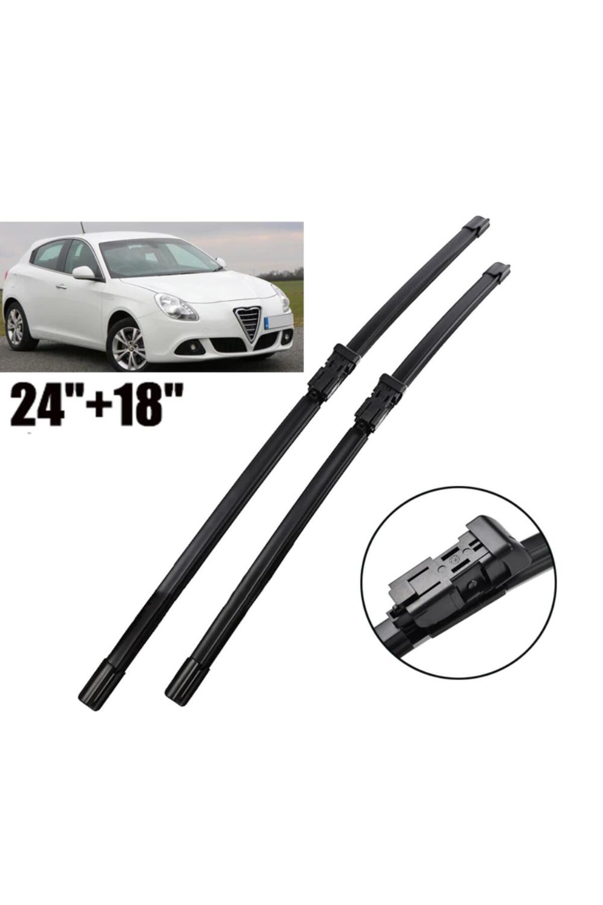 Delco Alfa Romeo Giulietta Ön Silecek Süpürgesi Takimi 2010--2019