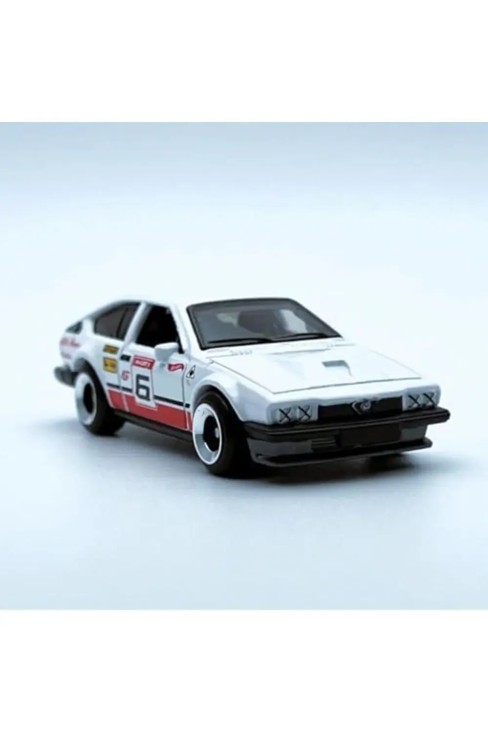 - Alfa Romeo GTV6 3.0 - Retro Racers 10/10 - HKJ83 - Short Card -