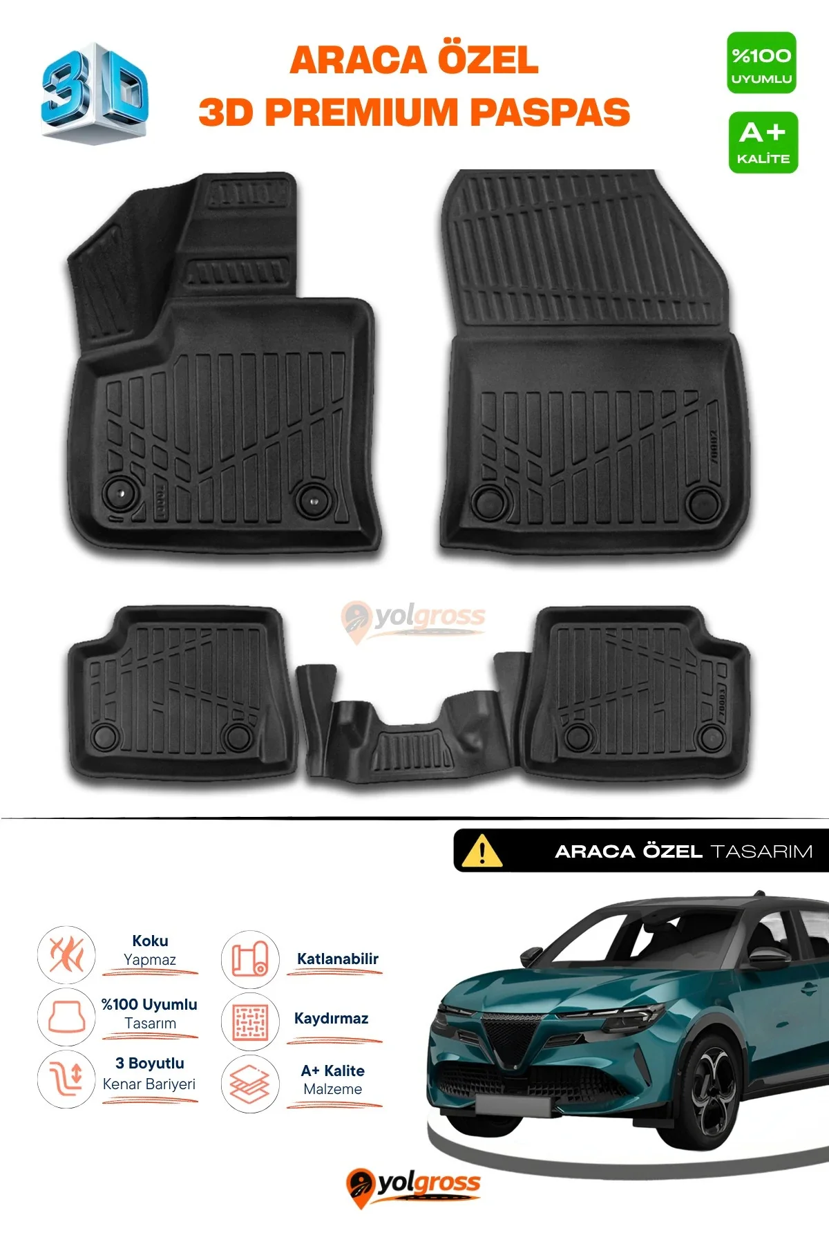 Alfa Romeo Junior Elektrikli 3D Pro Havuzlu Paspas 2024 Üzeri A+ Kalite Alfa Romeo Junior Elektrikli 3D Pro Havuzlu Paspas 2024 Üzeri A+ Kalite