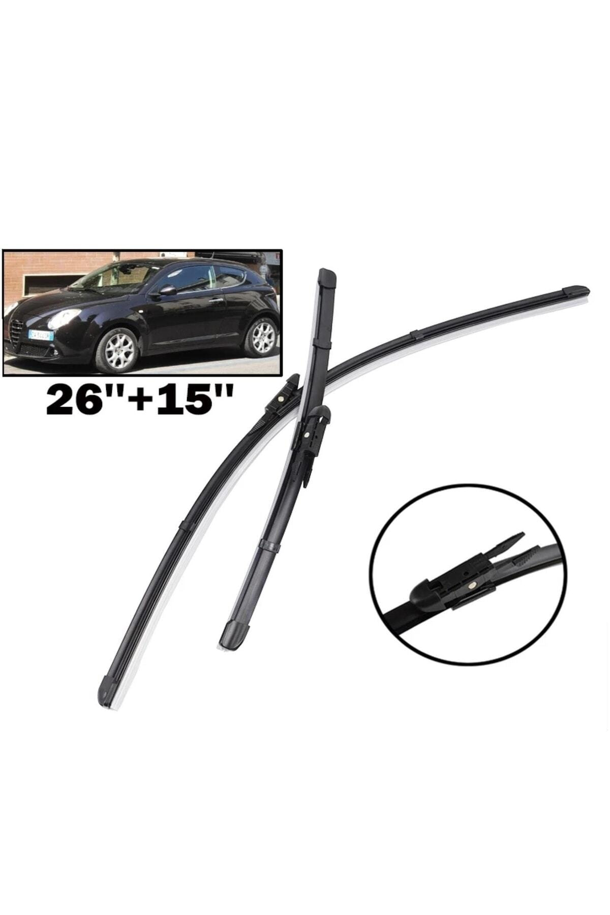 Alfa Romeo Mito Ön Arka Cam Silecek Takımı 2008--2017