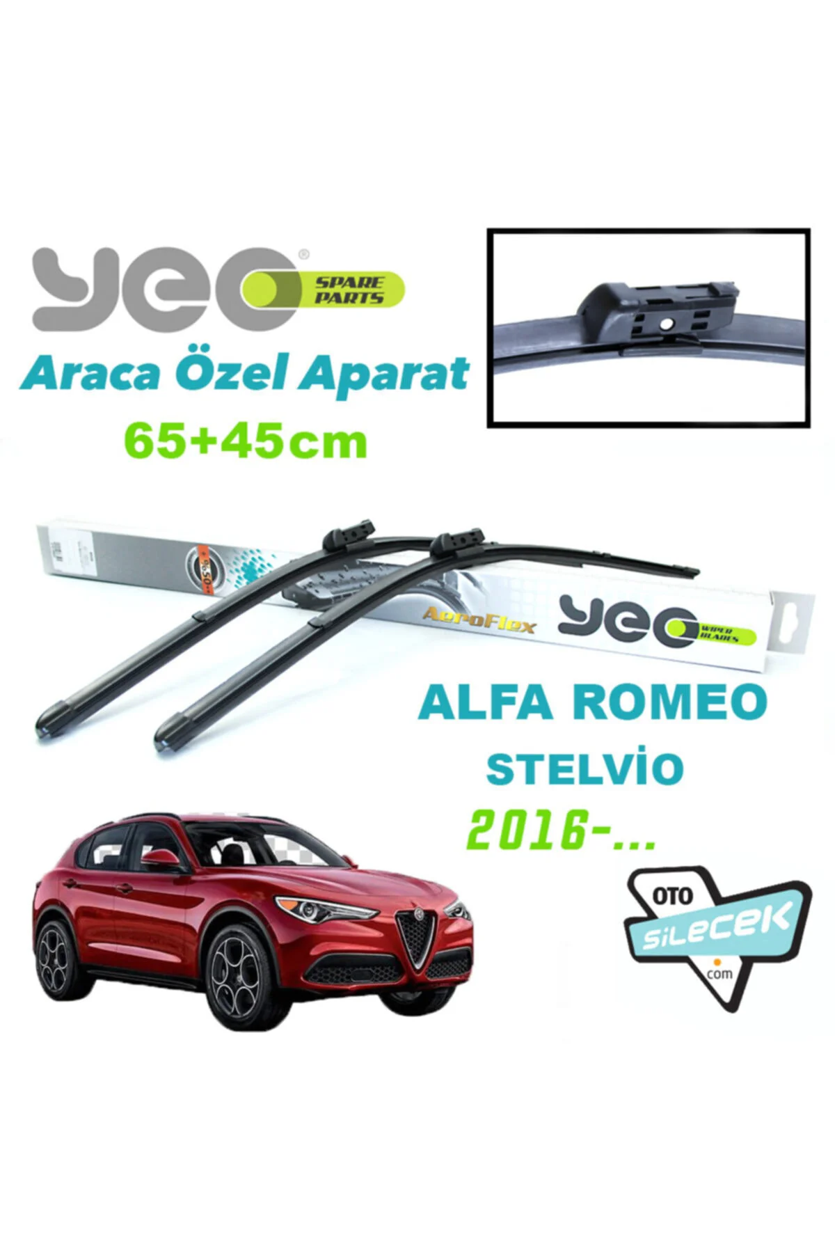 Alfa Romeo Stelvio Ön Silecek Takımı 2016->