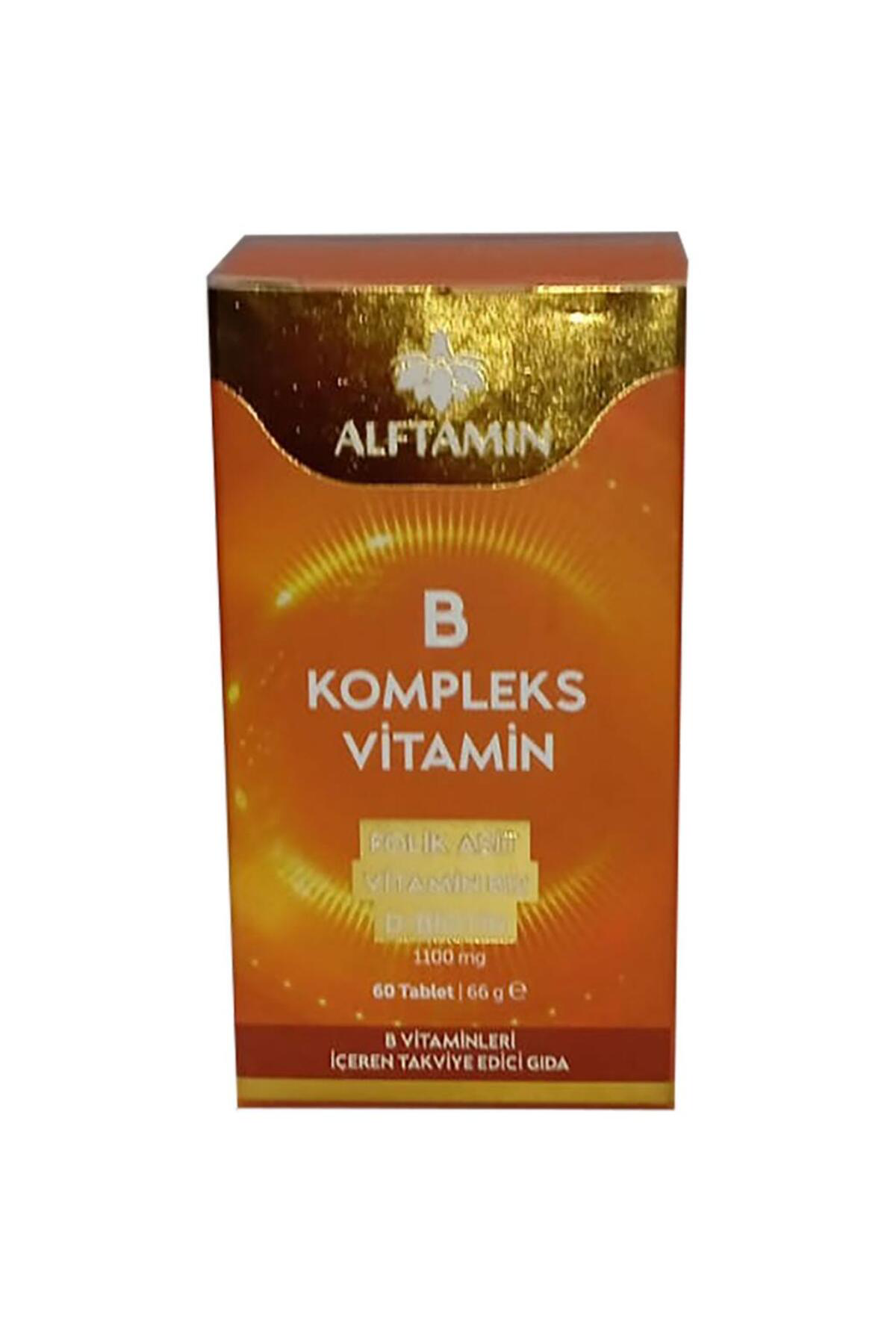 Alftamin B Vitamin Kompleksi 1100 Mg 60 Tablet Alftamin B Vitamin Kompleksi 1100 Mg 60 Tablet