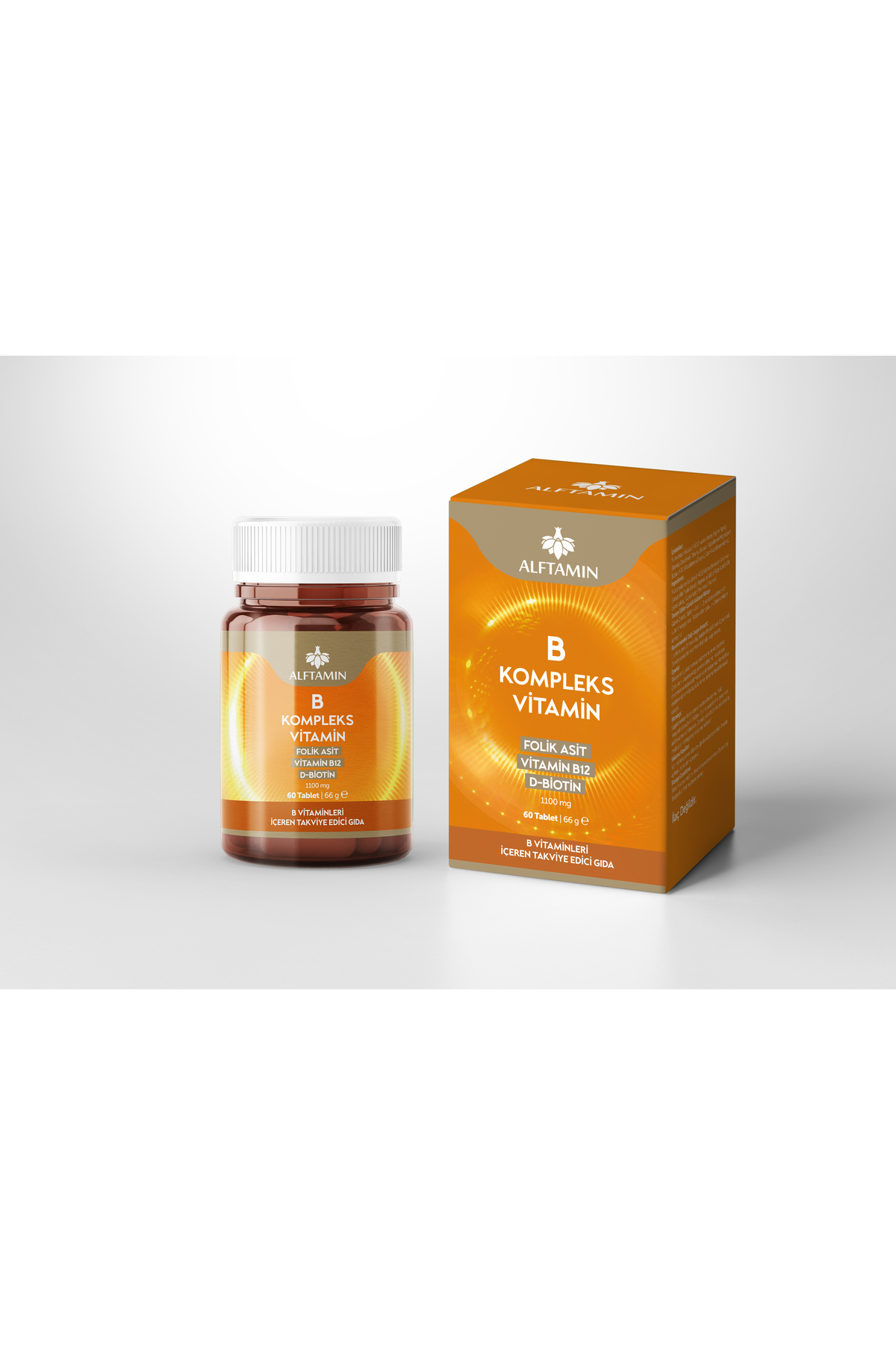 Alftamin Alftamin B Vitamin Kompleksi 1100 Mg 60 Tablet