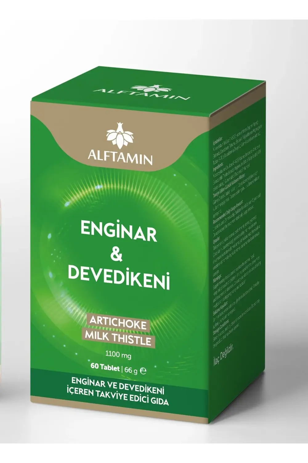 Alftamin Enginar & Devedikeni 1100 Mg 60 Tablet