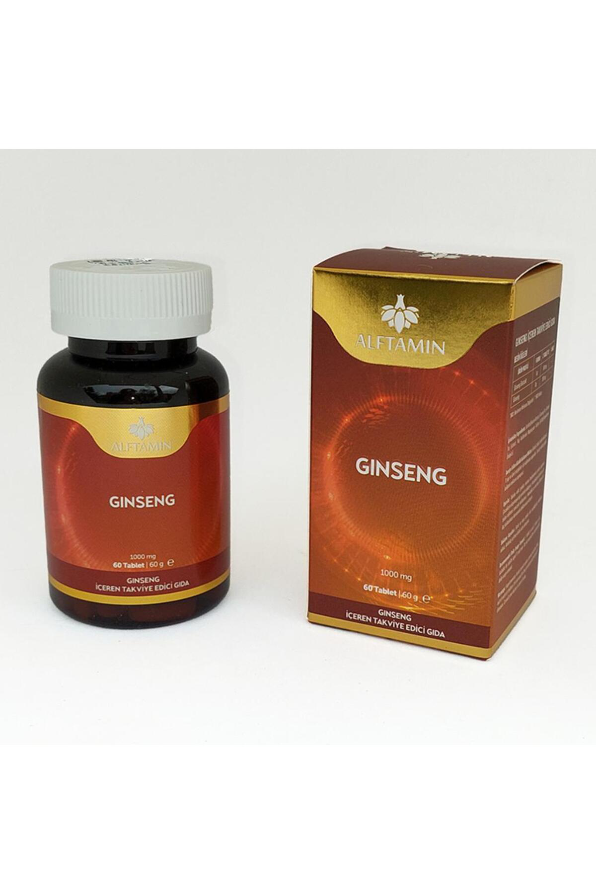 Alftamin Alftamin Ginseng İçeren Takviye Edici Gıda 1000 Mg 60 Tablet