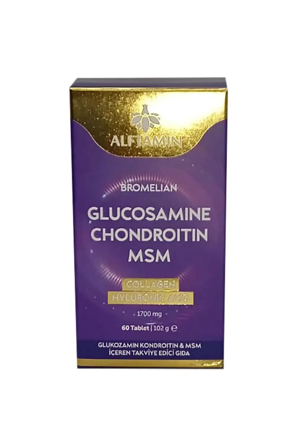 Şenay Alftamin Glukozamin Kondroitin Msm 1700 Mg 60 Tablet