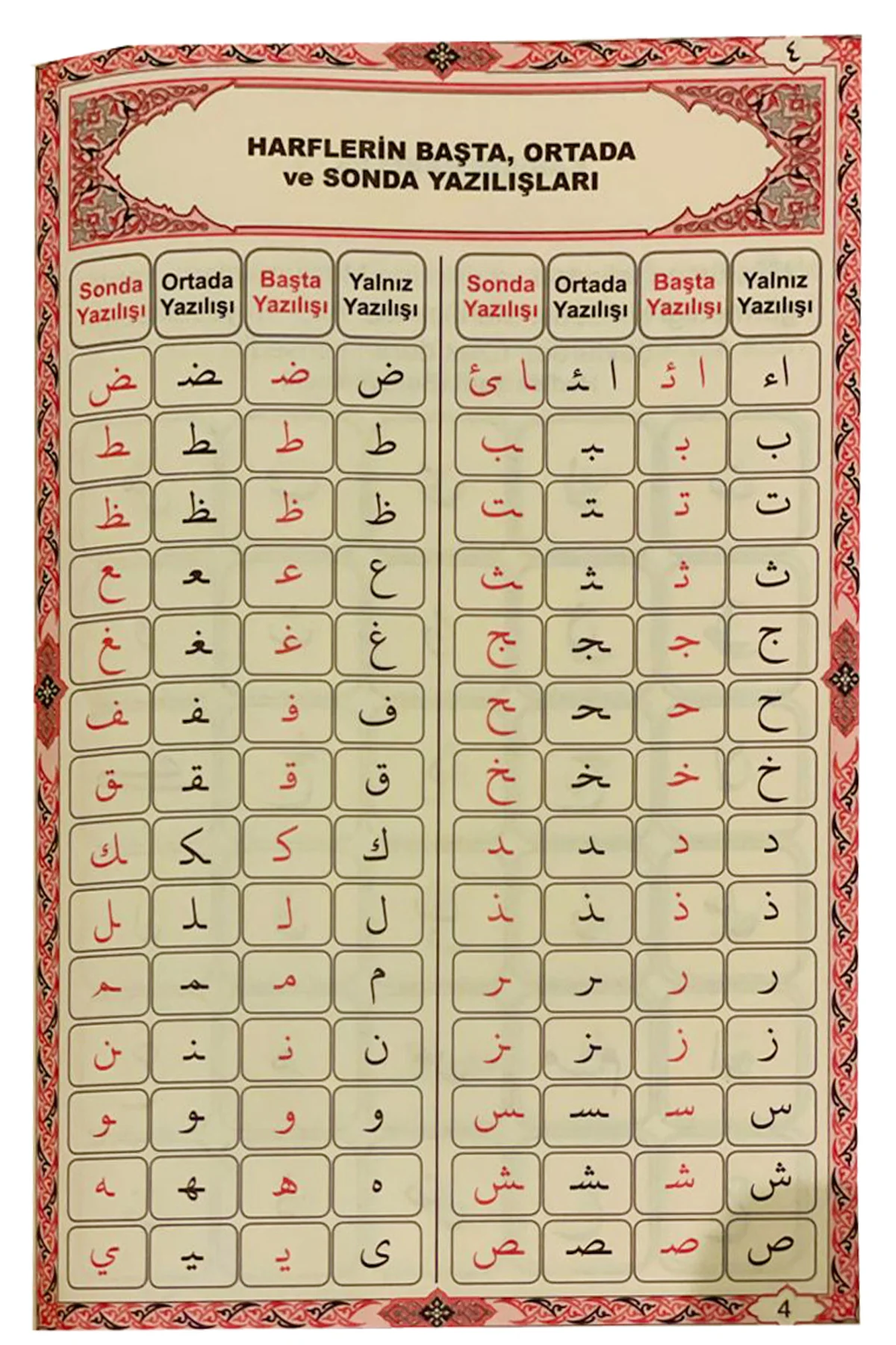 Ali Haydar Kur'an Elifbası - Elif Ba Cüzü