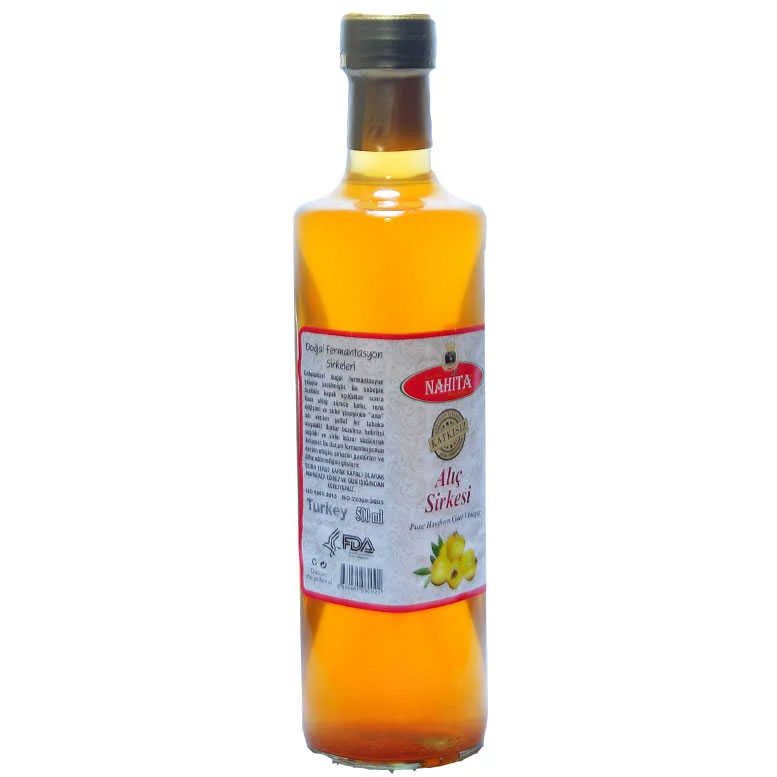 Alıç Sirkesi Doğal Katkısız Cam Şişe 500 ML - Görsel 2