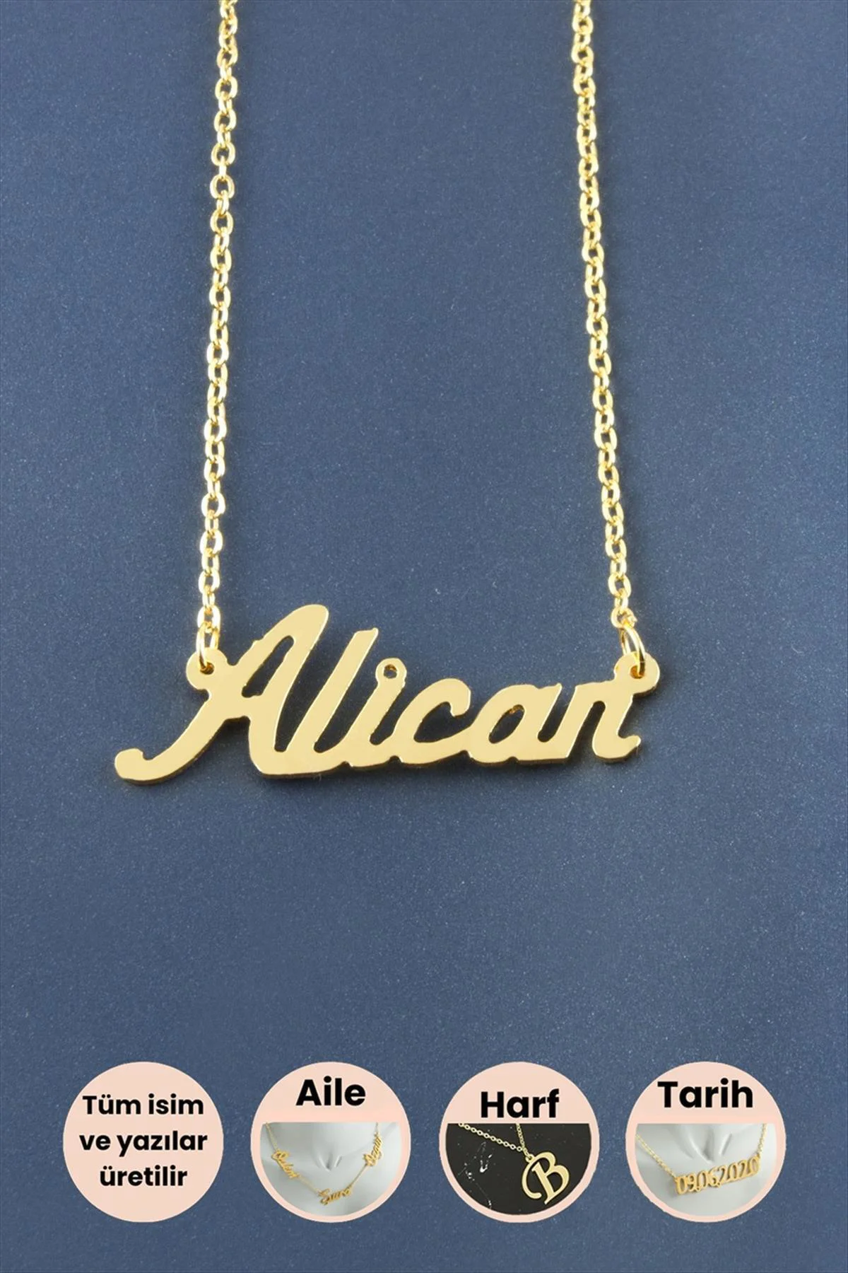 Alican İsimli Kolye Alican İsimli Kolye