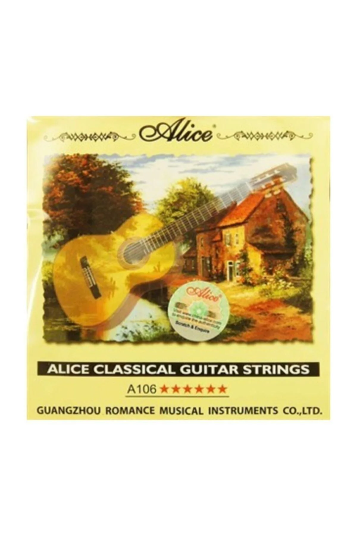 Alicce Klasik Gitar Teli Takımı Orijinal Ürün
