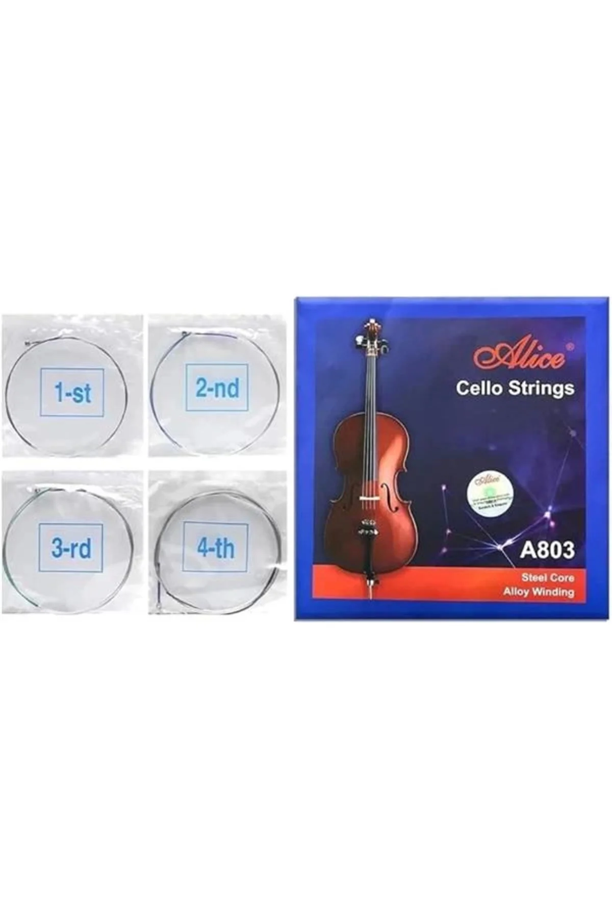 ALICE A803 Çello Teli Takımı