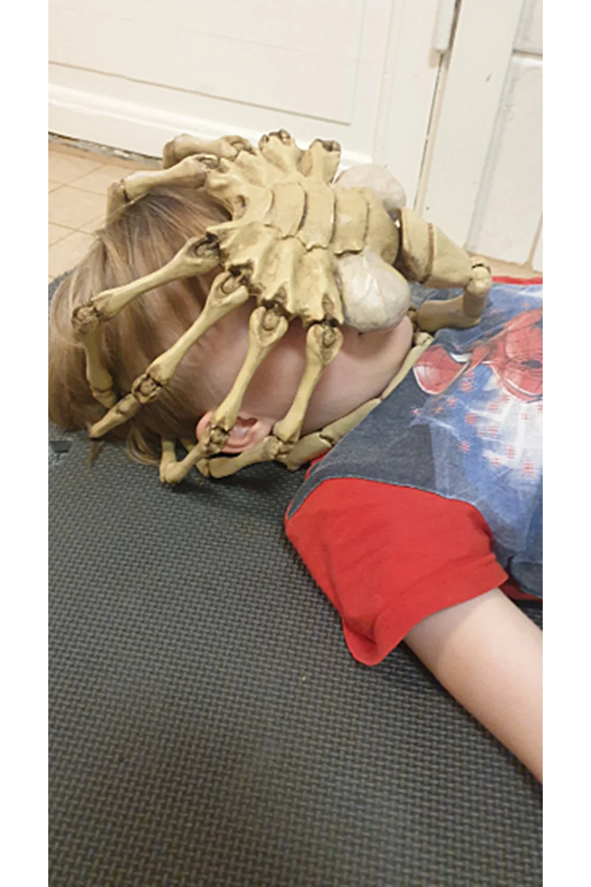Alien Agisis Facehugger Boyalı Figür ( Gerçek Boy )