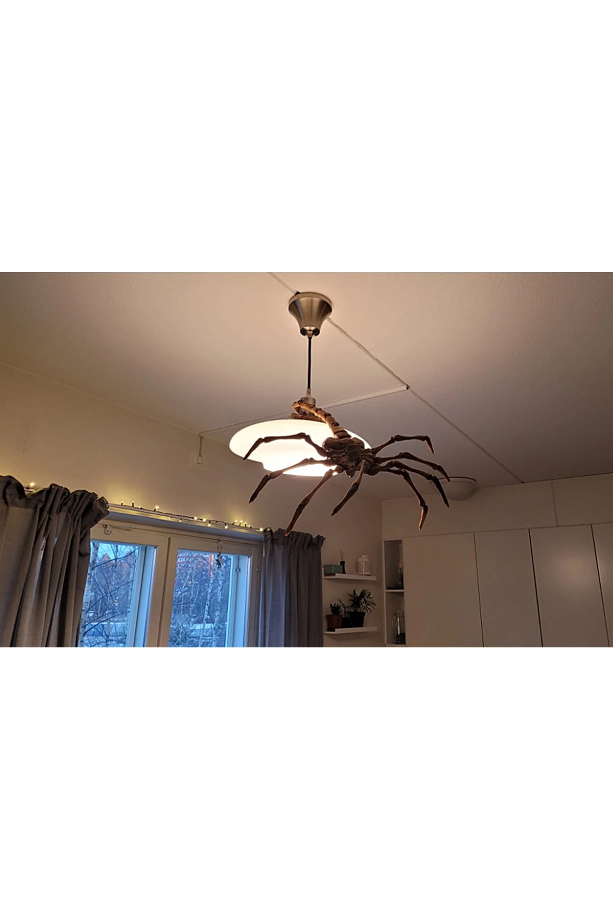 Alien Agisis Facehugger Boyalı Figür ( Gerçek Boy )
