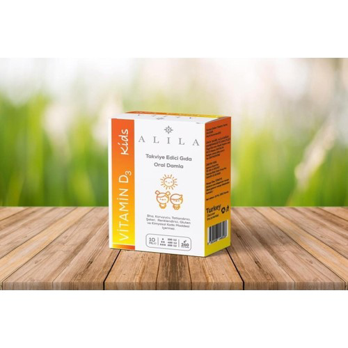 Alila  Vitamin D3 Kids 10 Ml Damla