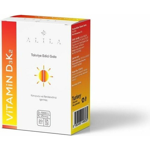 Alila  Vitamin D3k2 20 Ml