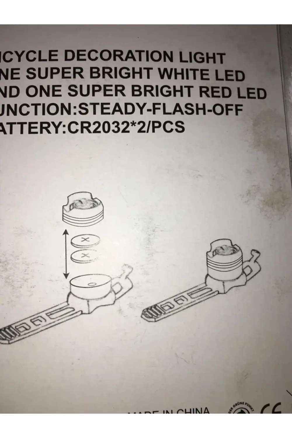 ALİMİNYUM LED BİSİKLET LAMBASI SU GEÇİRMEZ ARKA ÖN TAKIM 3006 Uyu