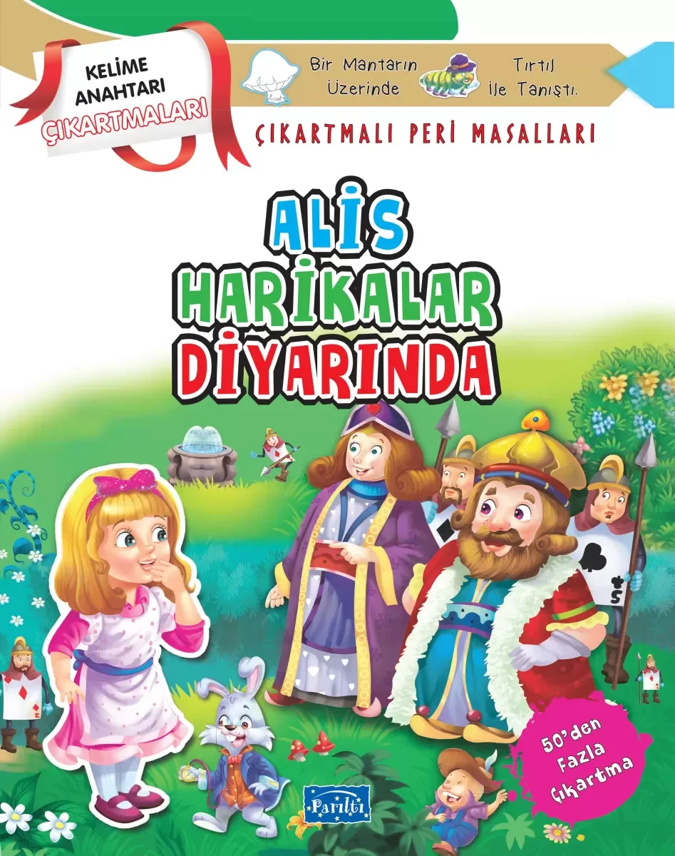 Alis Harikalar Diyarında - Çıkartmalı Peri Masalları
