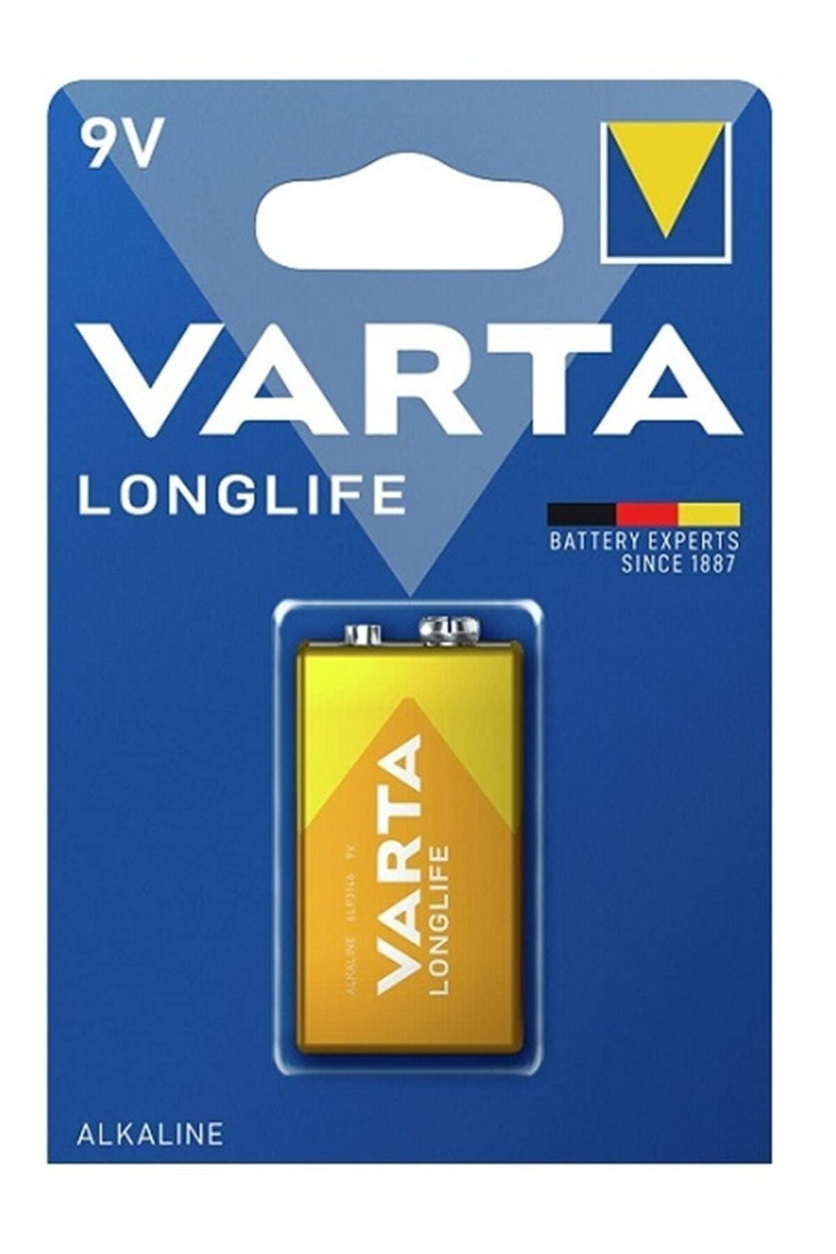 Alkalin 9 Volt Pil Long Life 9 V