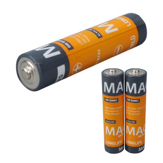 Alkalin AAA 40&amp;apos;lı İnce Kalem Pil Kumanda Pili (AAA, LR03