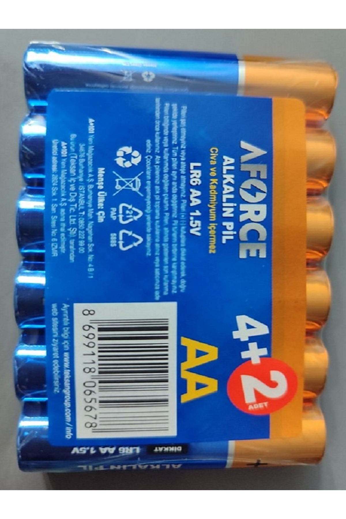 Alkalin Kalem Pil Aa 4 2 (HEDİYELİ)
