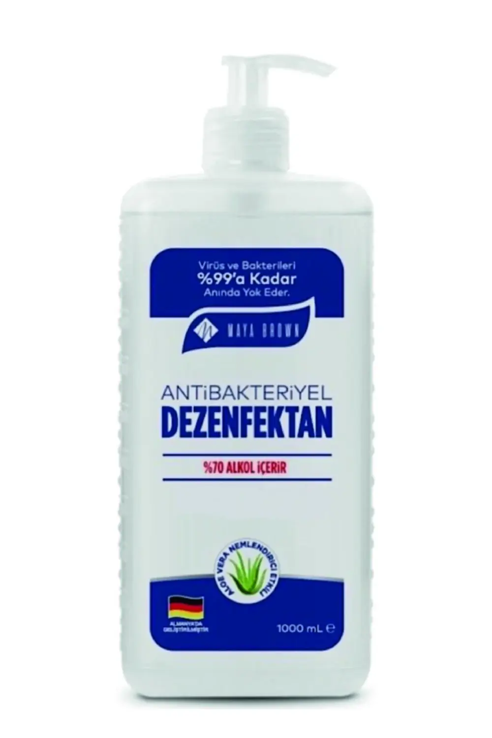 Alkol Bazlı Pompalı Dezenfektan 1000ml