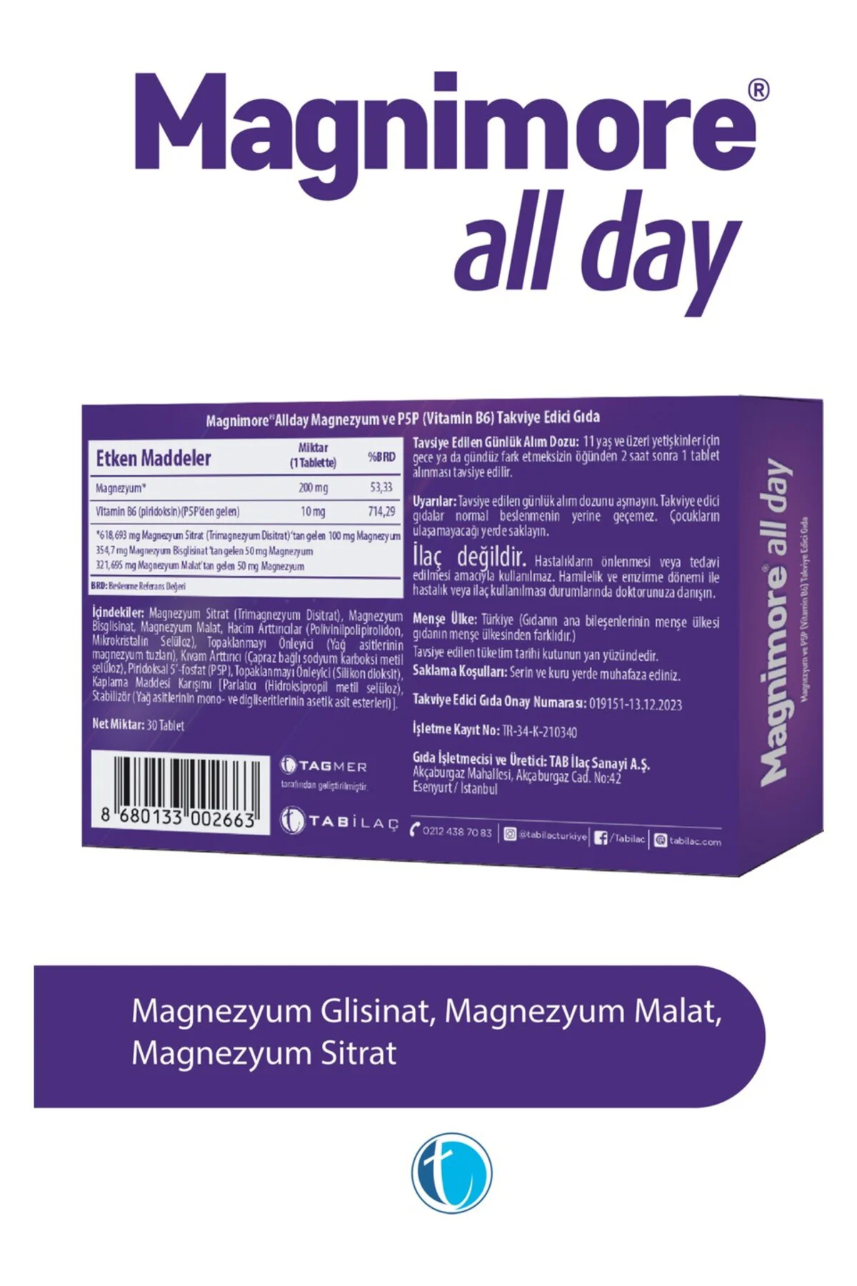 All Day 30 Tablet
