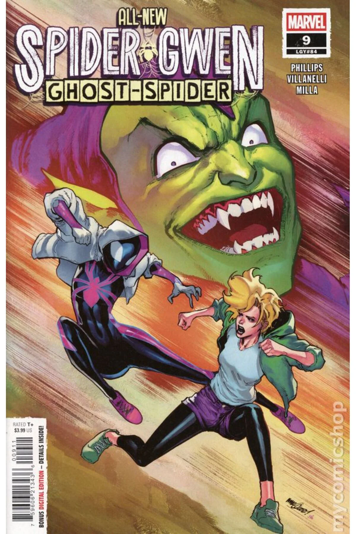 All-New Spider-Gwen Ghost-Spider #9A (ingilizce)