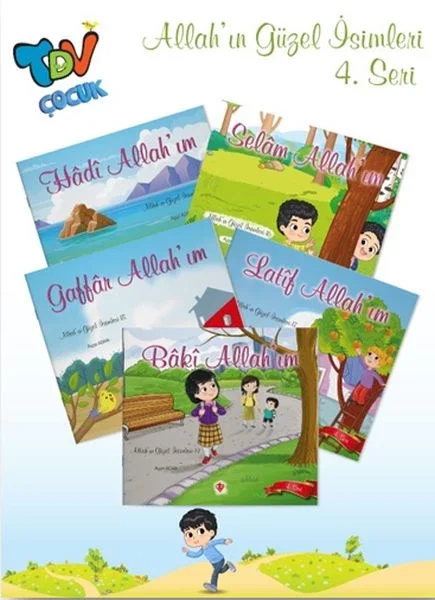 Allah’ın Güzel İsimleri 4 Seri 5 Kitap Takım Fiyatı, Yorumları ve Özellikleri