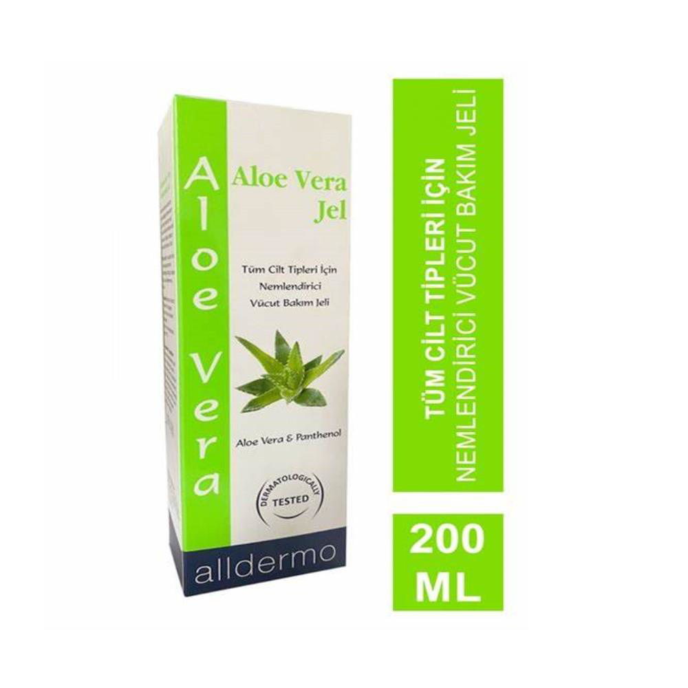 Alldermo Aloe Vera Nemlendirici Jel 200ml 