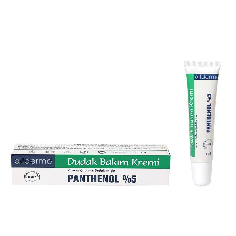 Alldermo  Dudak Bakim Kremi Panthenol %5 13Gr