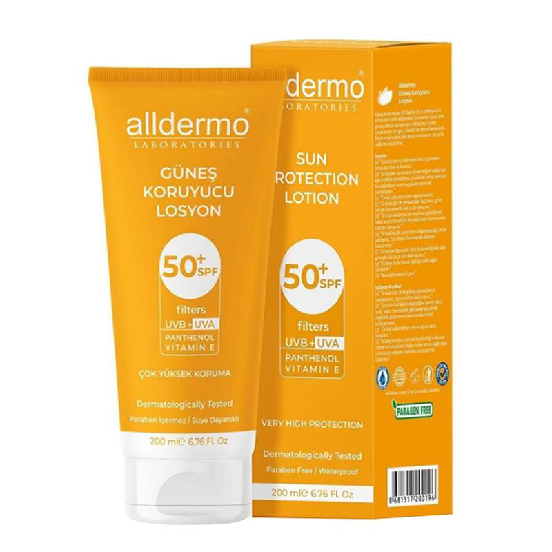Alldermo Güneş Koruyucu Losyon Spf50+ Alldermo Güneş Koruyucu Losyon Spf50+