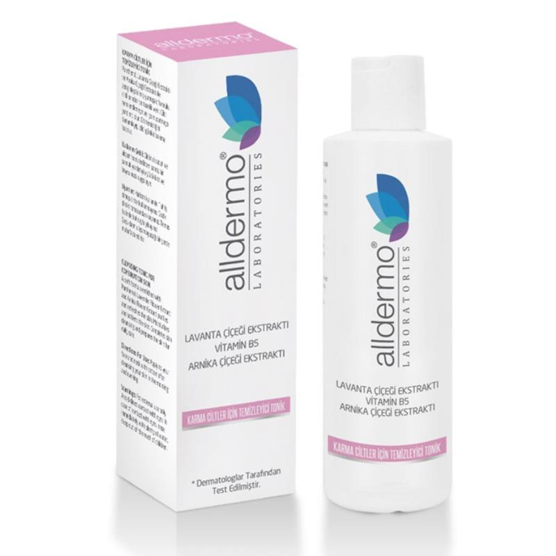 Alldermo Karma Ciltler İçin Yüz Temizleyici Tonik 200 Ml Alldermo Karma Ciltler İçin Yüz Temizleyici Tonik 200 Ml