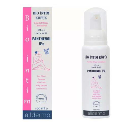 Alldermo Panthenol %5 Bio Intim Köpük 100 ml Alldermo Panthenol %5 Bio Intim Köpük 100 ml