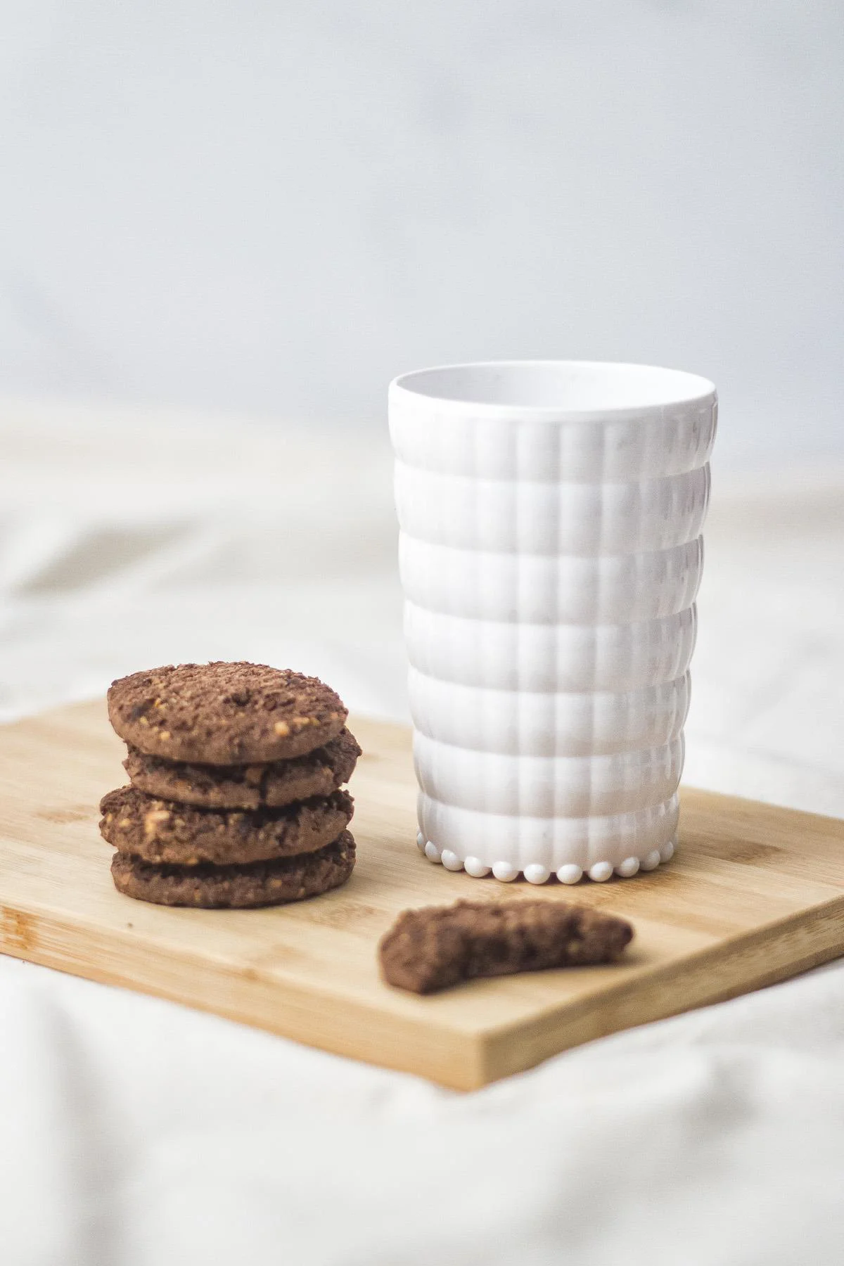 Allegra Beyaz Akrilik Bardak 6'lı Set | 400 ml | Kırılmaz Cam Bardak