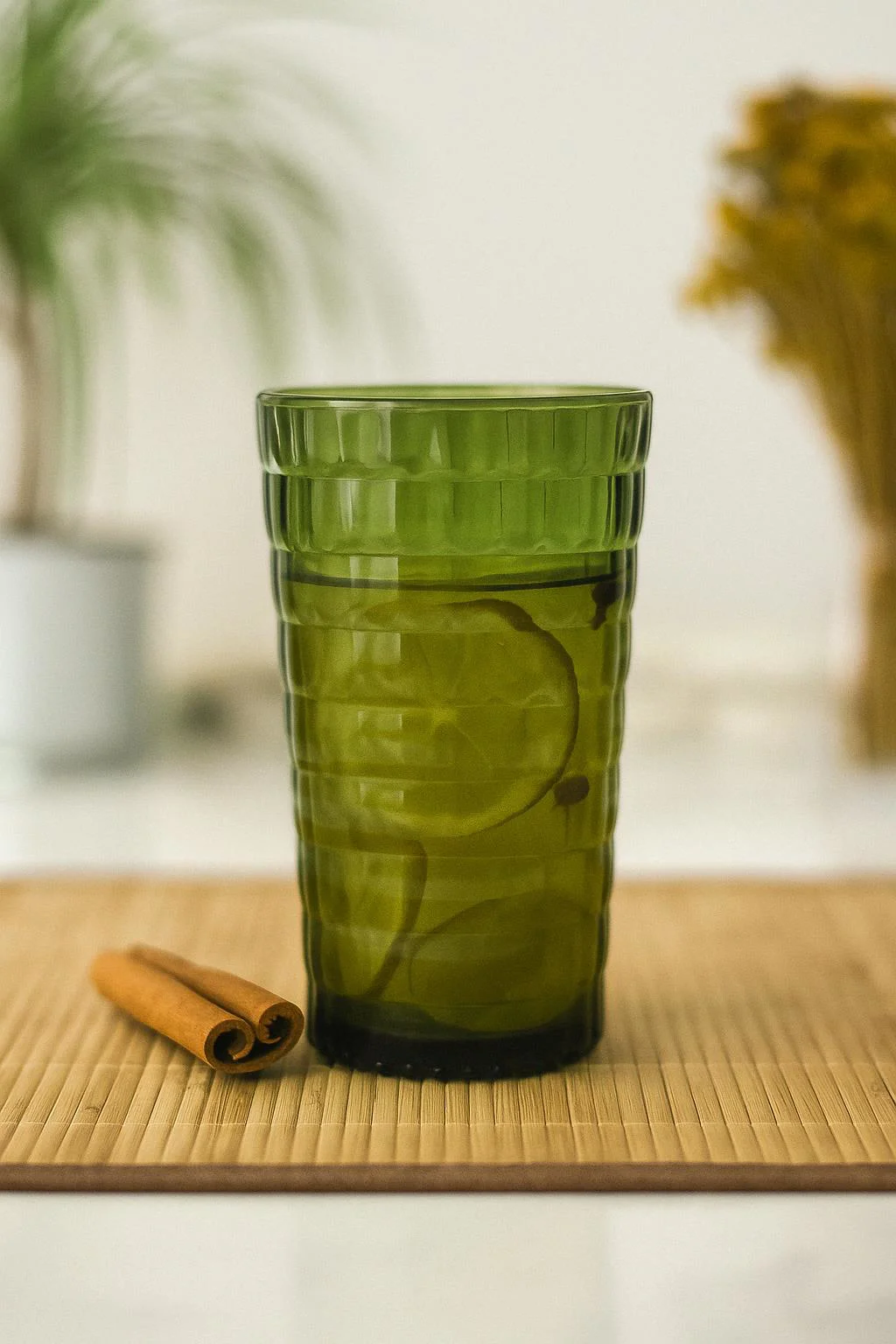 Allegra Koyu Yeşil 6'lı Bardak Seti 750 ml – Kırılmaz Akrilik, BPA İçermez