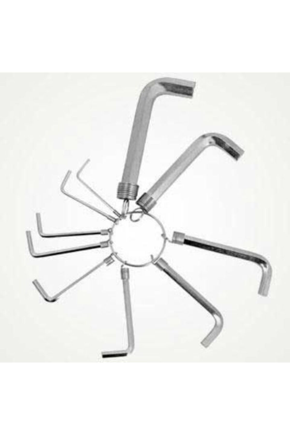 Ok Aksesuar Allen Anahtar Takim Alti Köşeli 10 Parça Alyan  Go50604730290