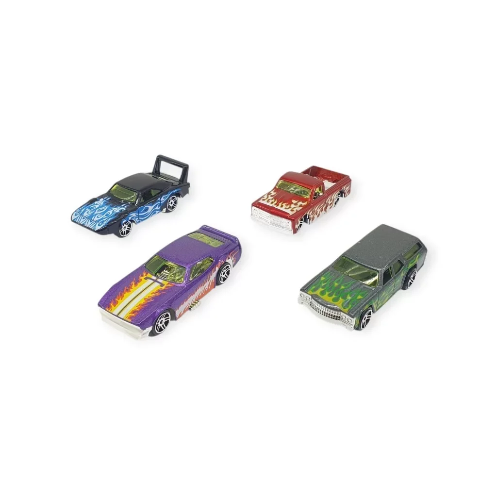 Alloy Racer 4'lü Araç Seti - 780-413   (Lisinya)