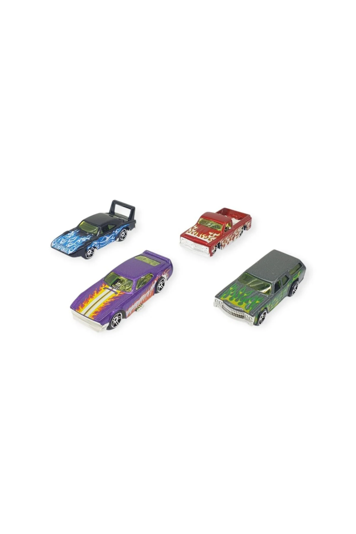 Alloy Racer 4'lü Araç Seti - 780-413 (Lisinya)