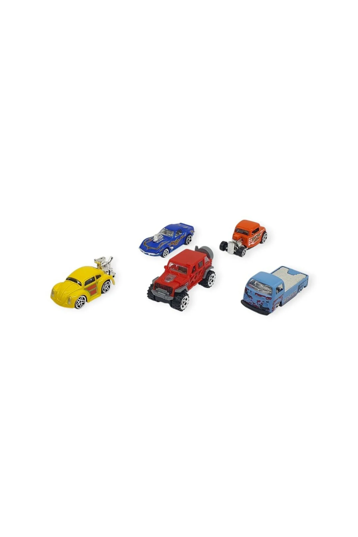 Alloy Racer 5'li Araç Seti - 780-513 (Lisinya)