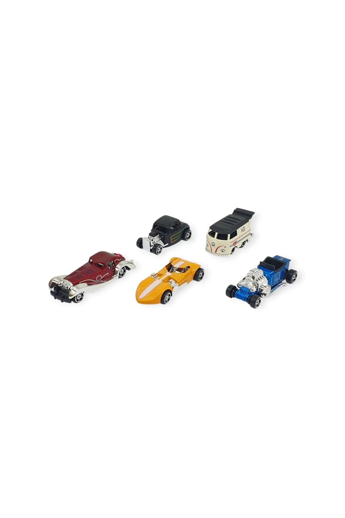 Alloy Racer 5'li Araç Seti - 780-513 (Lisinya)