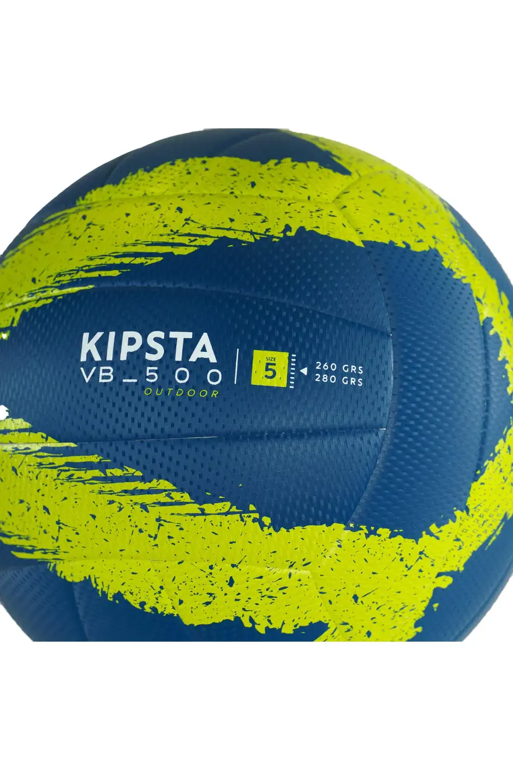 Allsix Dış Mekan Voleybol Topu - Sarı / Koyu Mavi - VBO500