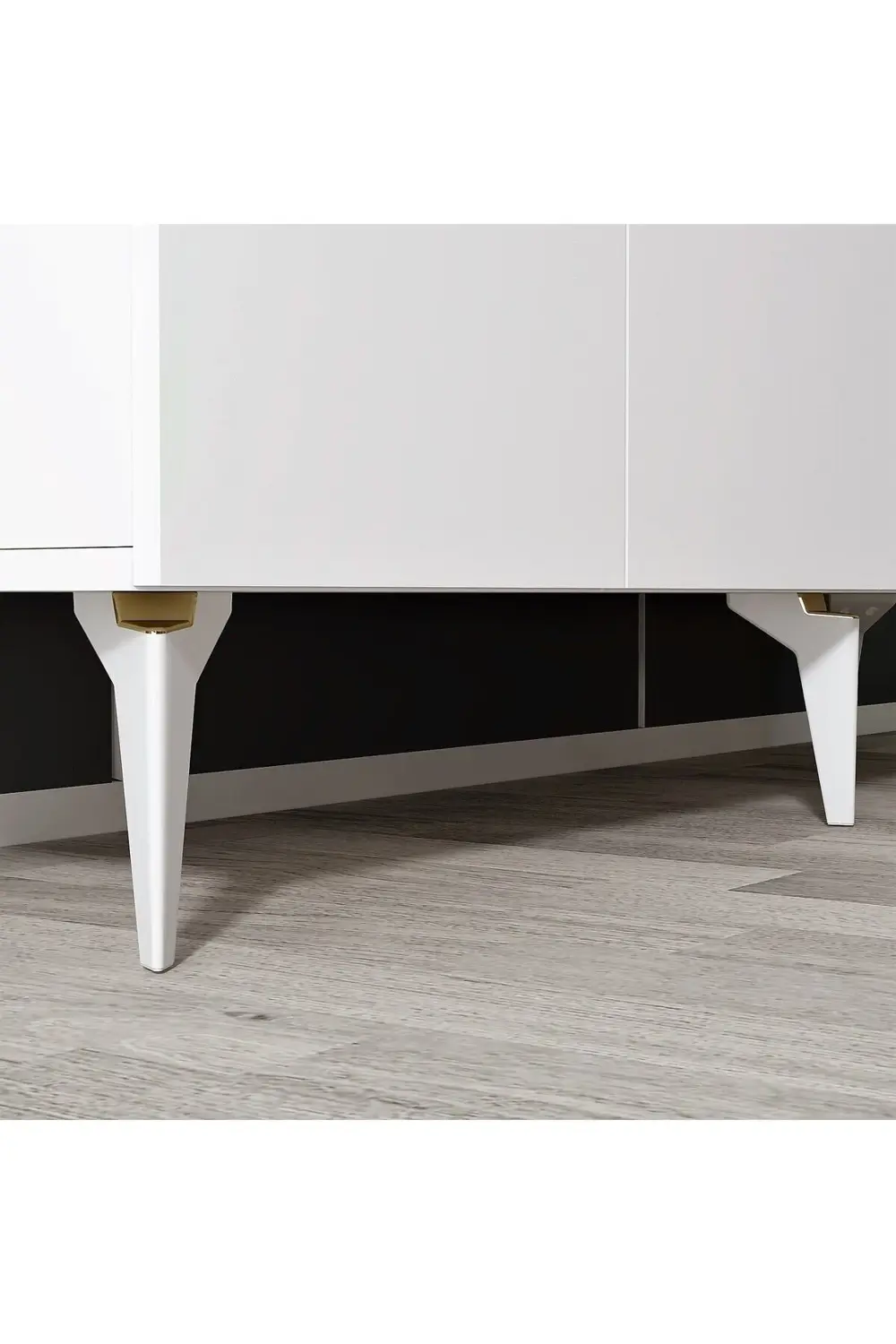 ALLVİN LAZER DESENLİ KONSOL BEYAZ